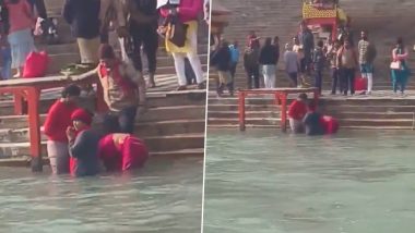 Child dies after dipping him in Ganga Haridwar